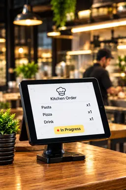 Track a restaurant order